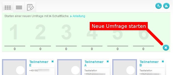 Neue Umfrage starten